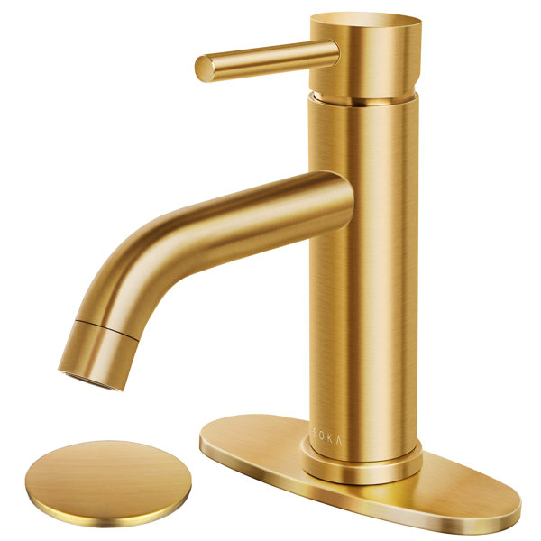 SOKA SingleHole Bathroom Faucet Wayfair